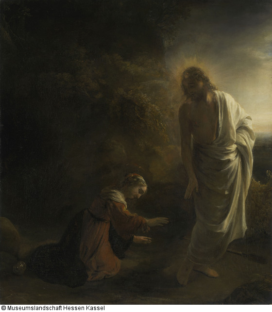 Christus erscheint Maria Magdalena als Gärtner ("Noli me tangere