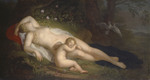 Schlafende Venus mit Amor
