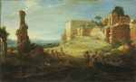 Landschaft mit Atalante und Hippomenes