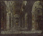 Das Innere der Peterskirche in Rom (Gegenstück zu GK 1085)