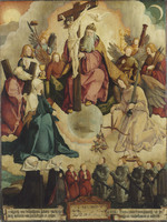 Die Heilige Dreifaltigkeit mit Engeln, Heiligen und der Stifterfamilie von Bubenhofen